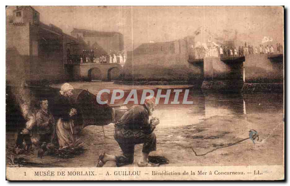 CPA Musee de Morlaix Benediction de la Mer a Concarneau