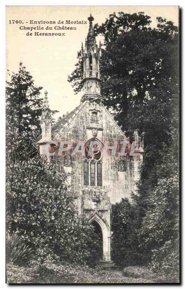 CPA Environs de Morlaix Chapelle du Chateau de Keranroux