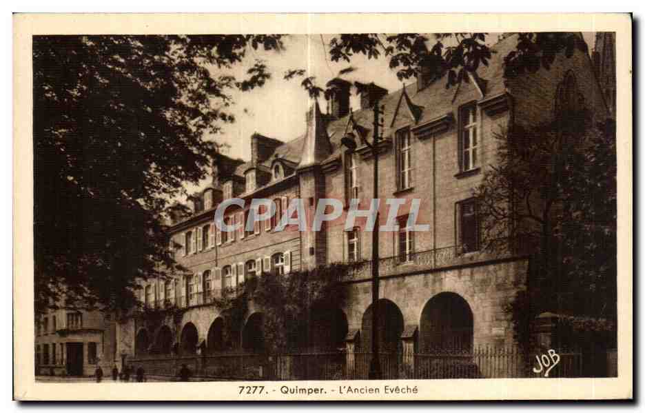 CPA Quimper Quimper L Ancien Eveche