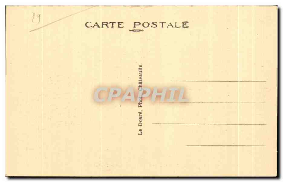 CPA Plougastel Daoulas Calvaire Cote Est — Rückseite