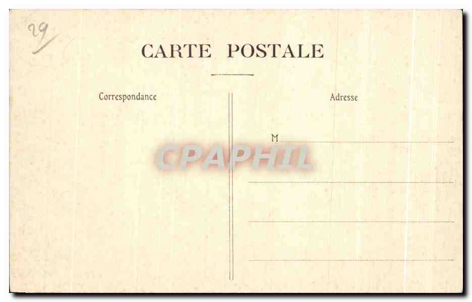 CPA Plougastel Daoulas Calvaire de 1602 Cote Sud — Rückseite