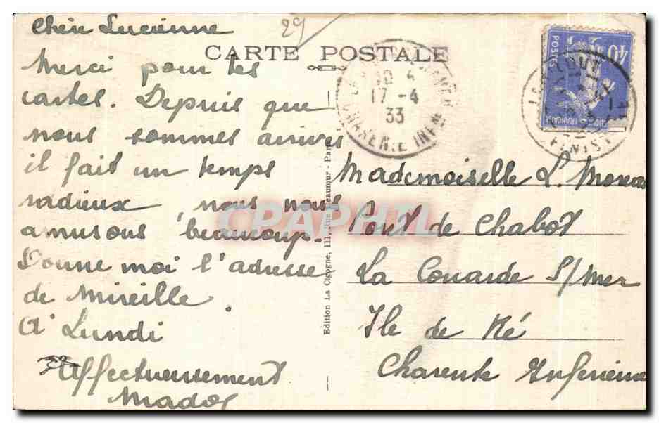 CPA Plougastel Daoulas Vue generale du Pont — Rückseite