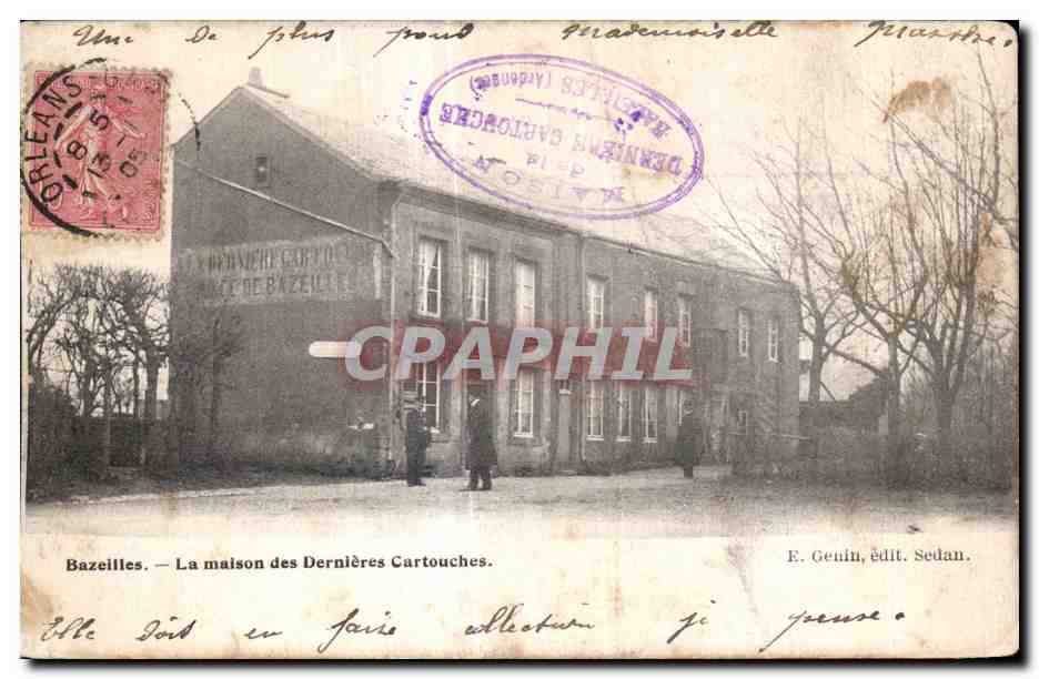 CPA Bazeilles La Maison des Dernieres Cartouches Militaria