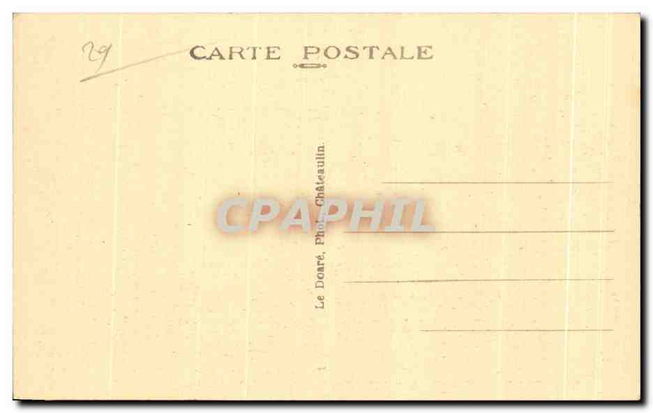 CPA Plougastel Daoulas Calvaire Cote Est — Rückseite