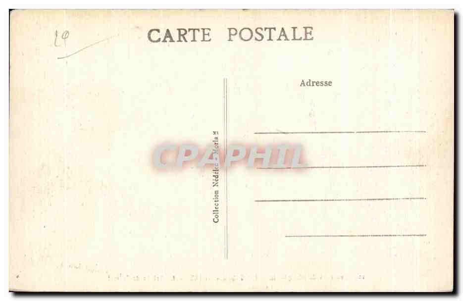 CPA Environs de Plougasnou Tregastel primel La Pointe de Primel — Rückseite