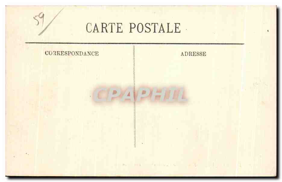 CPA Dunkerque Vue generale du Port Les Islandais Bateaux  — Rückseite