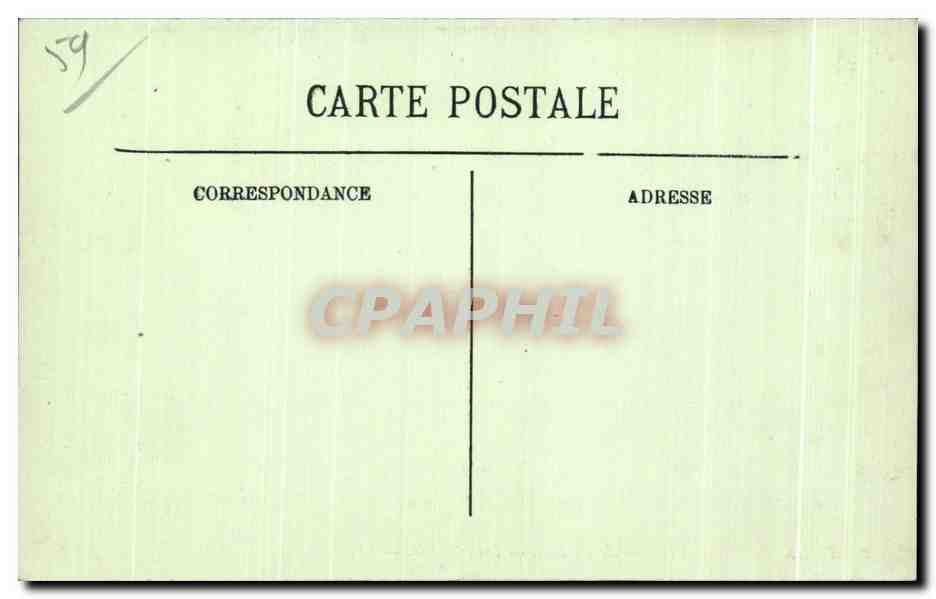 CPA Dunkerque Vue generale vers le Port Les Islandais Bateaux — Rückseite