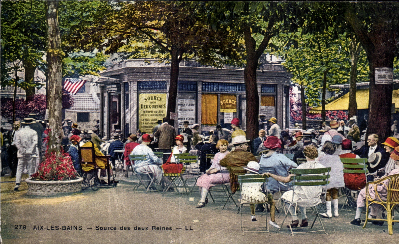 CPA Aix Les Bains Source des deux Reines