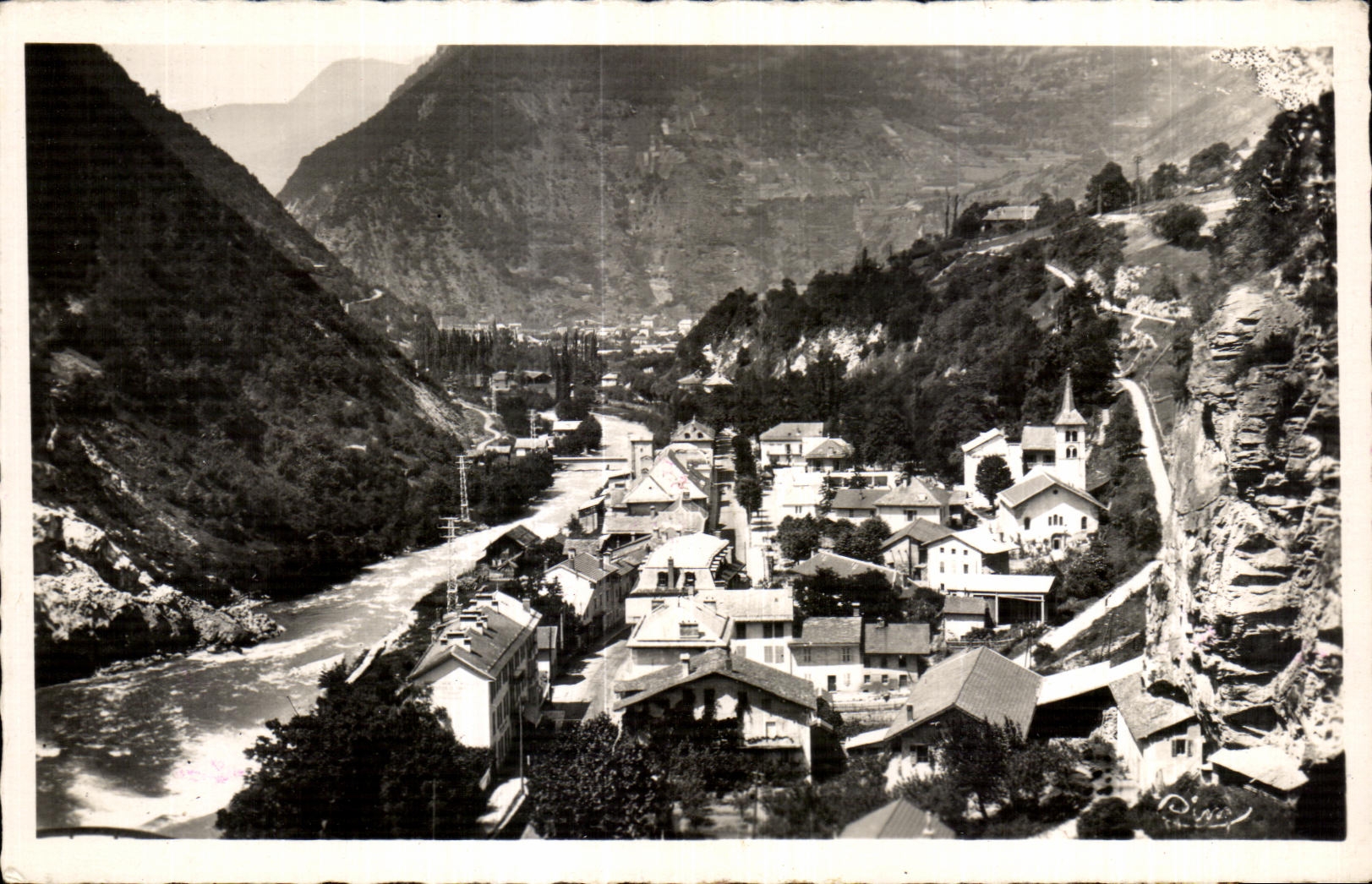 CPA Salins les Thermes (Savoie) Vue generale