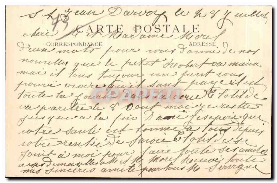CPA Environs de Chambery (Savoie) Barby Le Chateau de La Batie Le Mont Pennay — Rückseite