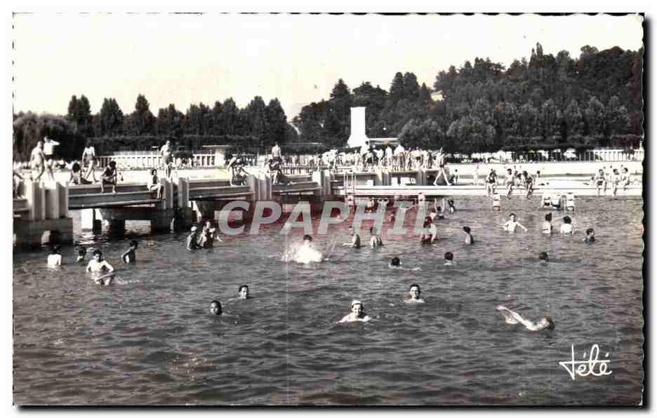 CPA Aix les Bains La Plage Municipale