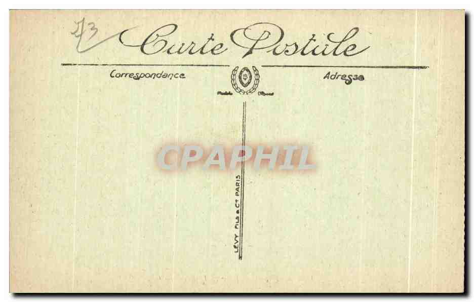 CPA Aix les Bains Villa des Fleurs Villa of  — Rückseite