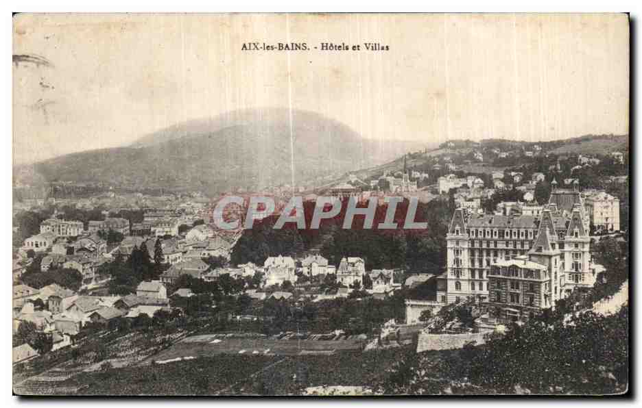 CPA Aix Les Bains Hotels et Villas