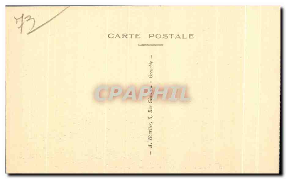 CPA Valloire (Savoie) Chapelle St Pierre Haute vallee de la Valloirette et Grand Galibier — Rückseite