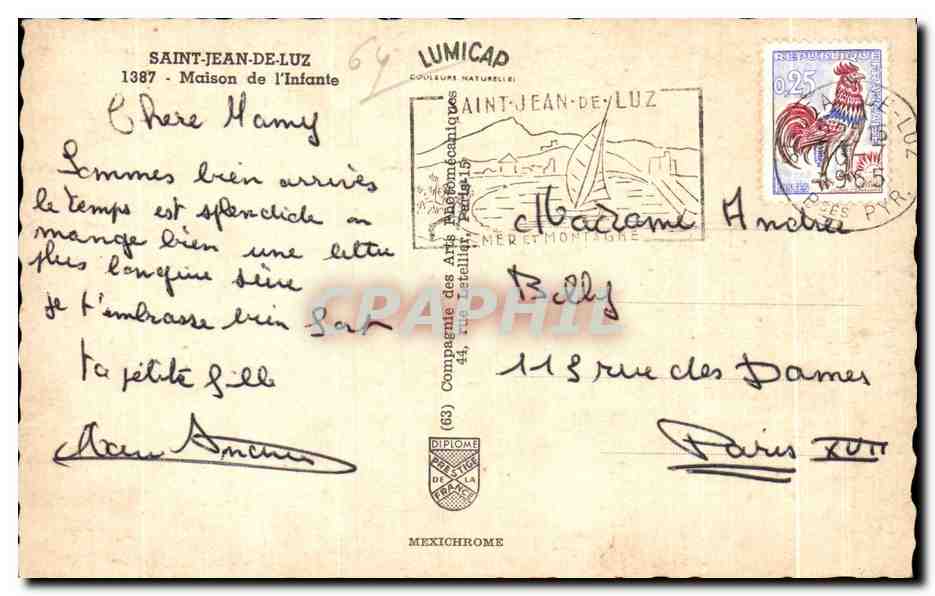 Saint-Jean-de-Luz — Maison de l'Infante — Lumicap — Reverso