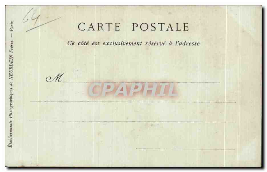 CPA Bayonne La Theatre — Rückseite