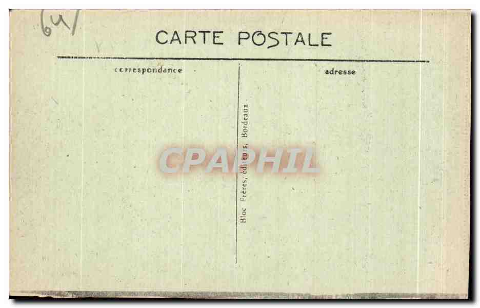 CPA Luz generale et Vallee de Bareges  — Verso