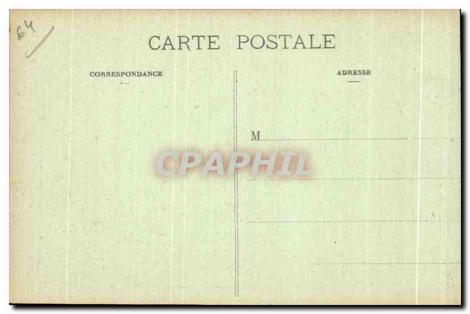 CPA GuetharyLa Croix des Marins et la des Basques — Rückseite