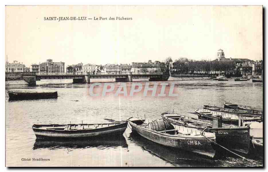 CPA Saint Jean De Luz Le Port des Pecheurs