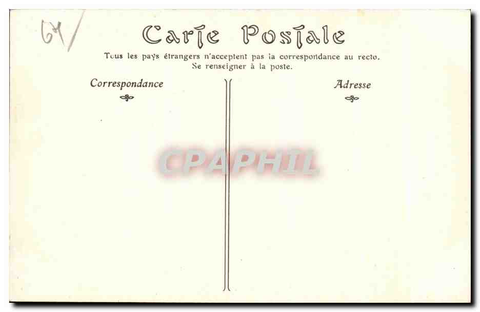 CPA Cote Saint Jean de Luz Vue prise d Aice Errota — Verso