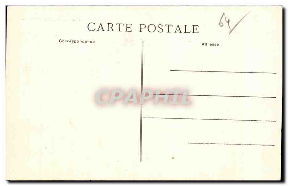Saulies-de-Béarn — Hotel del Castillo — Nuevas Galerías Sufisiana — Reverso
