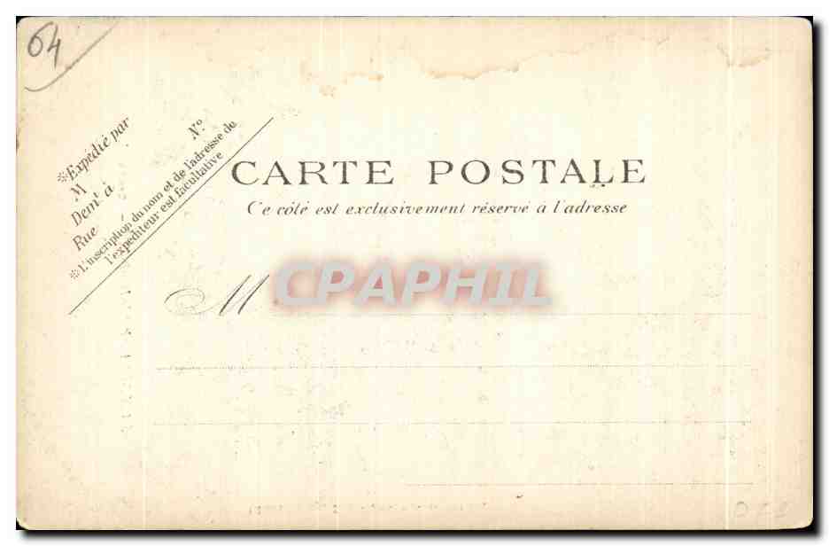 Saint-Jean-Pied-de-Port — Wasserfall — Cliché Eryguy — Rückseite