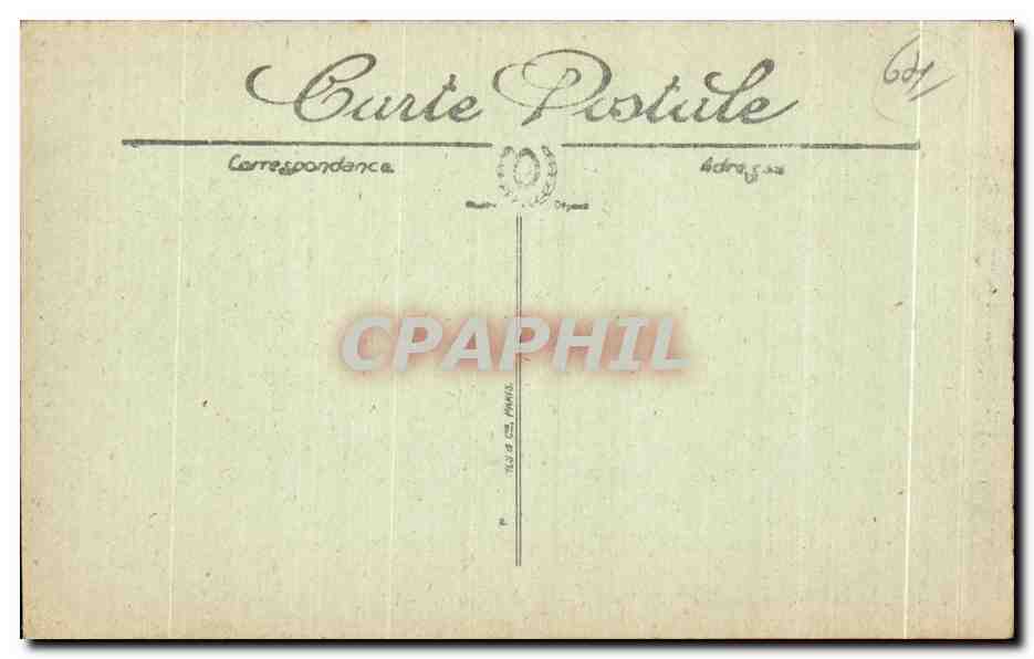 CPA Biarritz La Place de la Liberte  — Verso