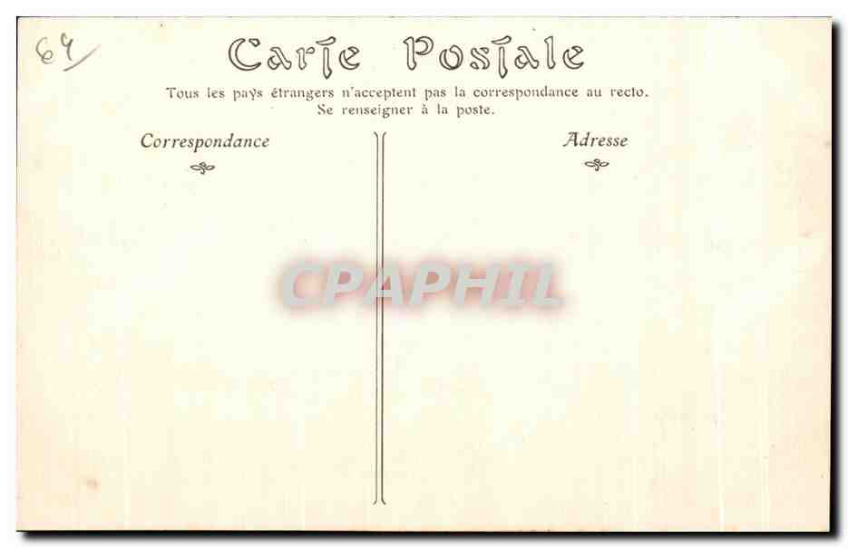 CPA Biarritz Coucber de Soleil pris du phare — Verso