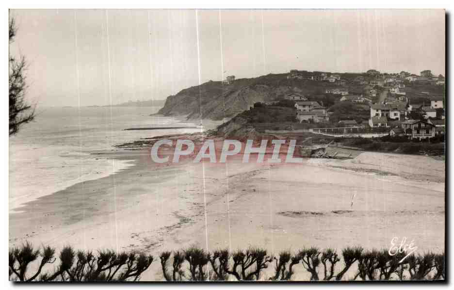 CPA Bidart Vue generale La Cote vers Biarritz