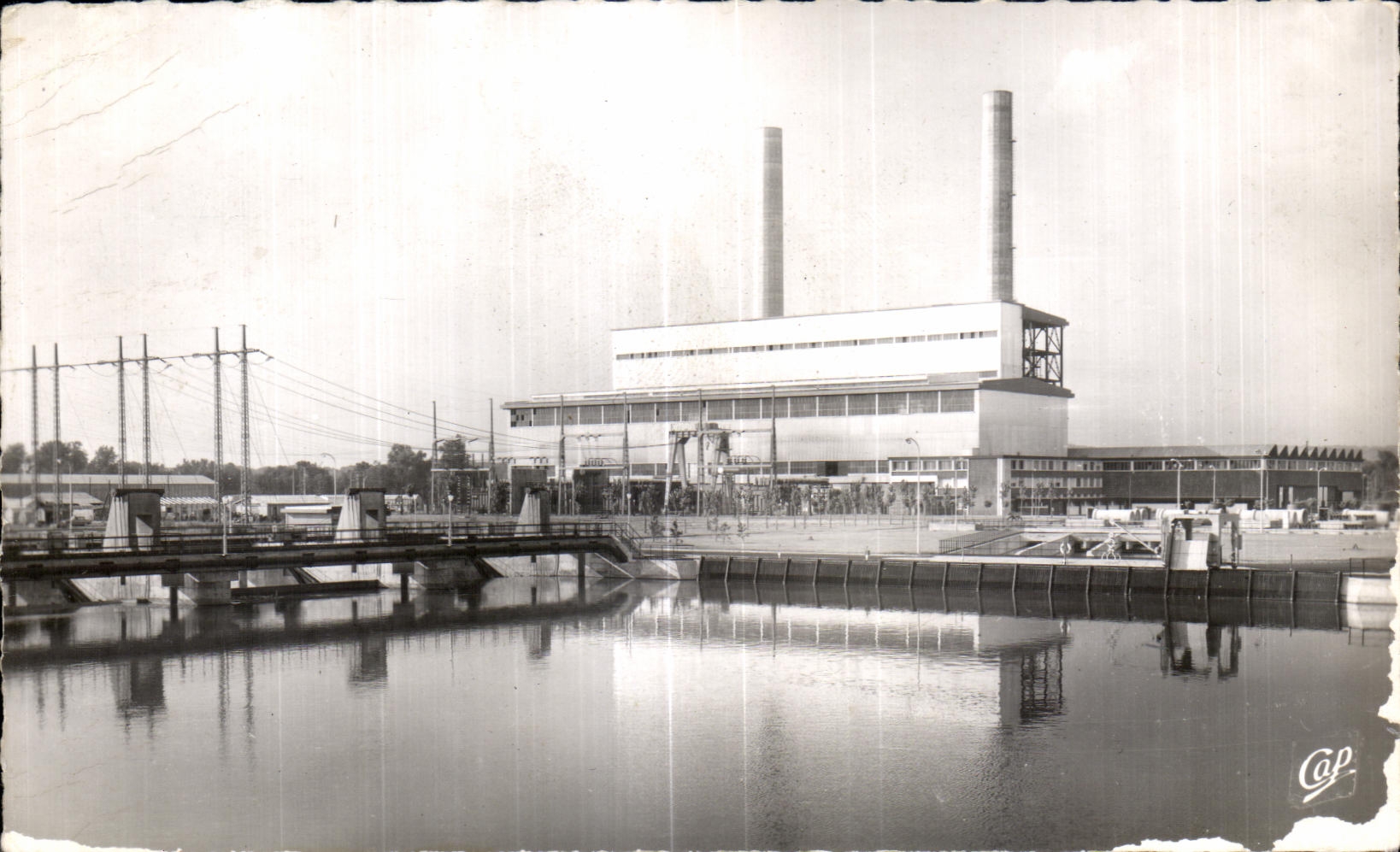 CPA Electricite de France Centrale Thermique d Artic