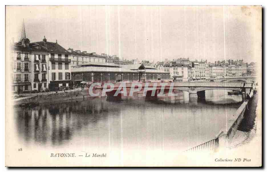 Bayonne — Le Marché — Collections ND Phot