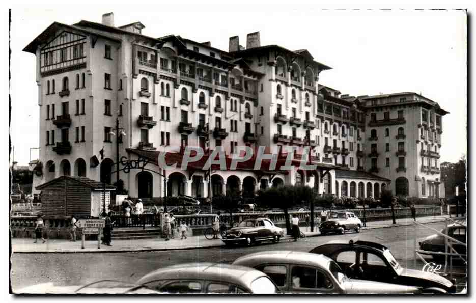 Hôtel Eskualduna — Frontière Franco-Espagnole — Réal-Photo