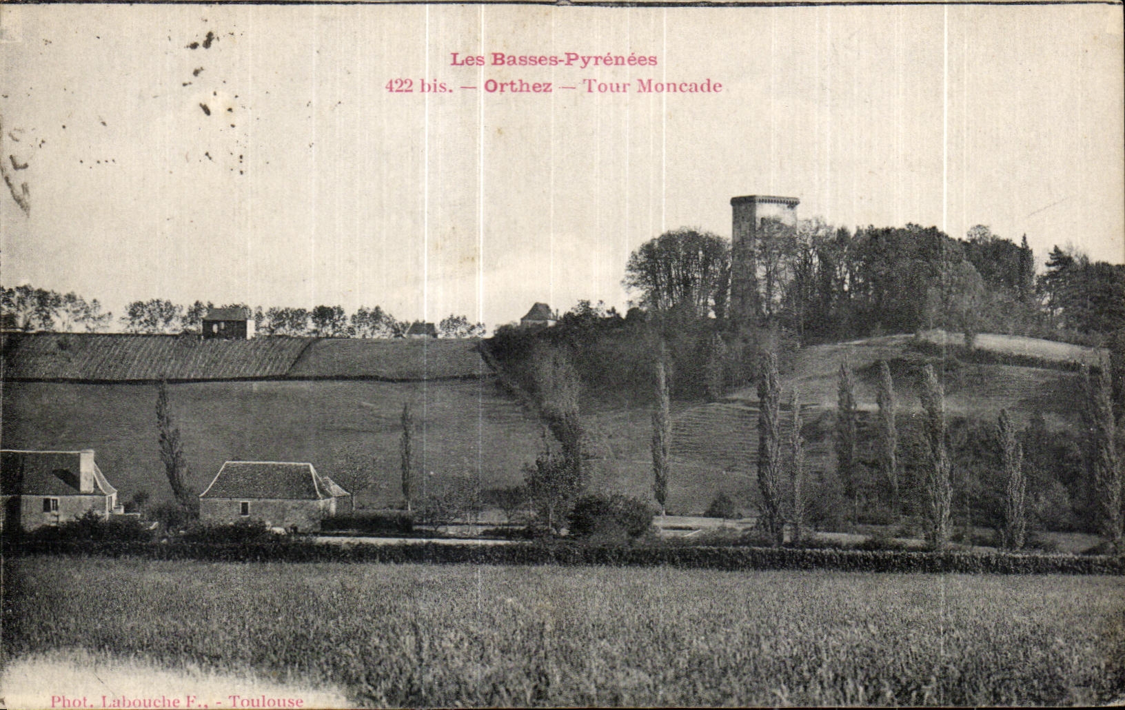 CPA Les Basses Pyrenees Orthez Tour Moncade