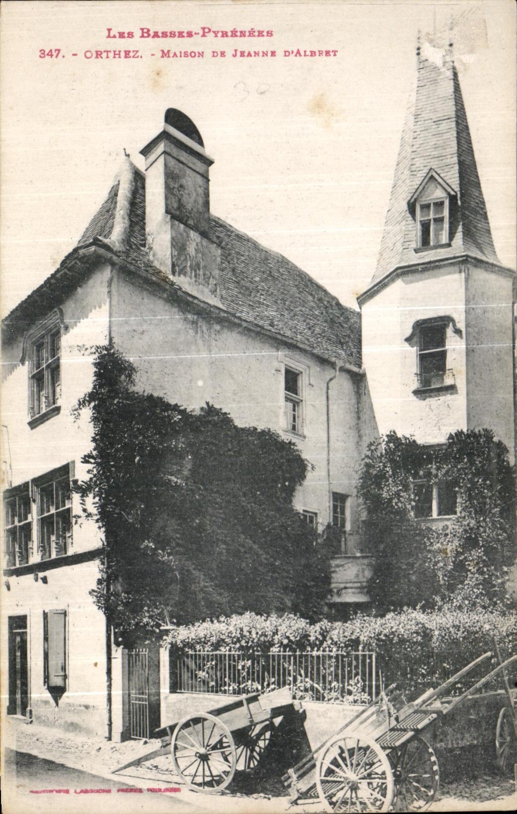 CPA Les Basses Pyrenees Orthez Maison De Jeanne D Albert