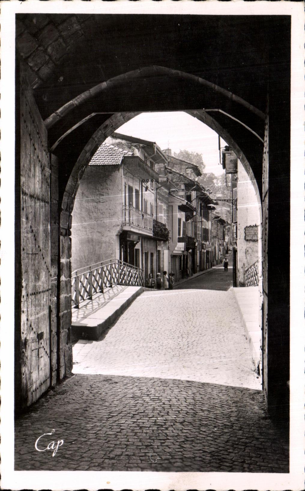 CPA St Jean Pied de Port rue d Espagne