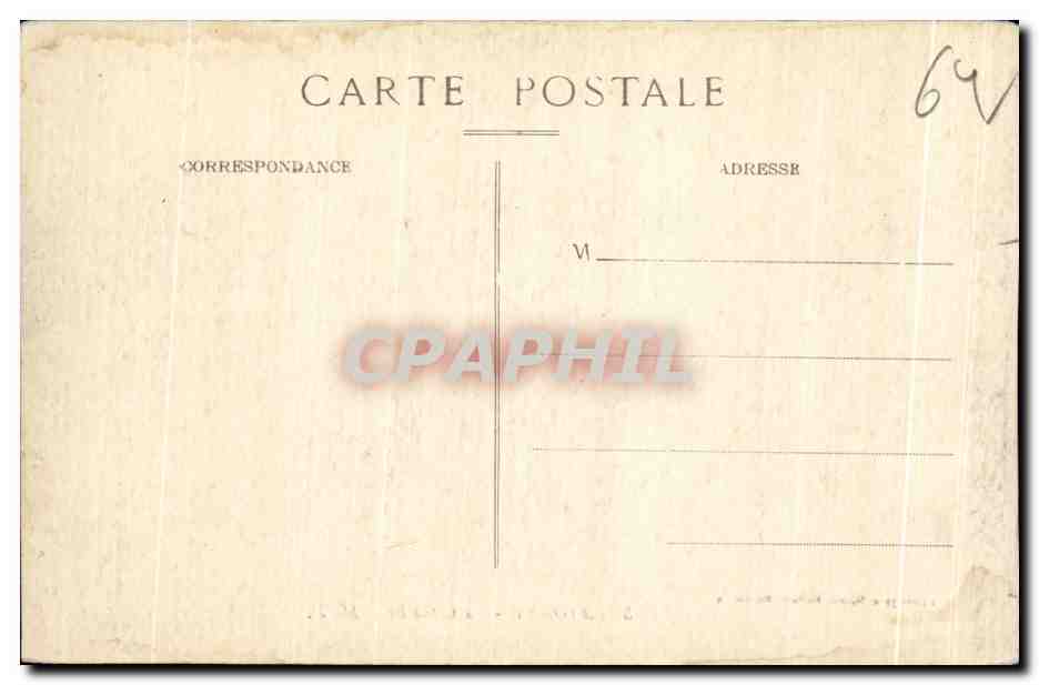 Bayonne - La Citadelle — Phototypie Marcel Delboy, Bordeaux, n°5 — Rückseite