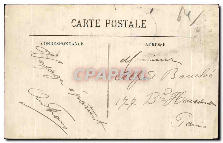 CPA Bayonne Le Pont Mayou — Rückseite