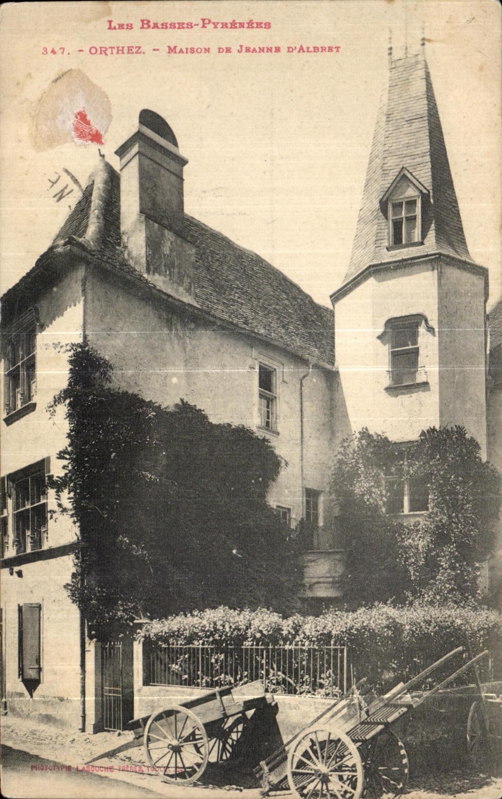 CPA Orthez maison De Jeanne d Albret 