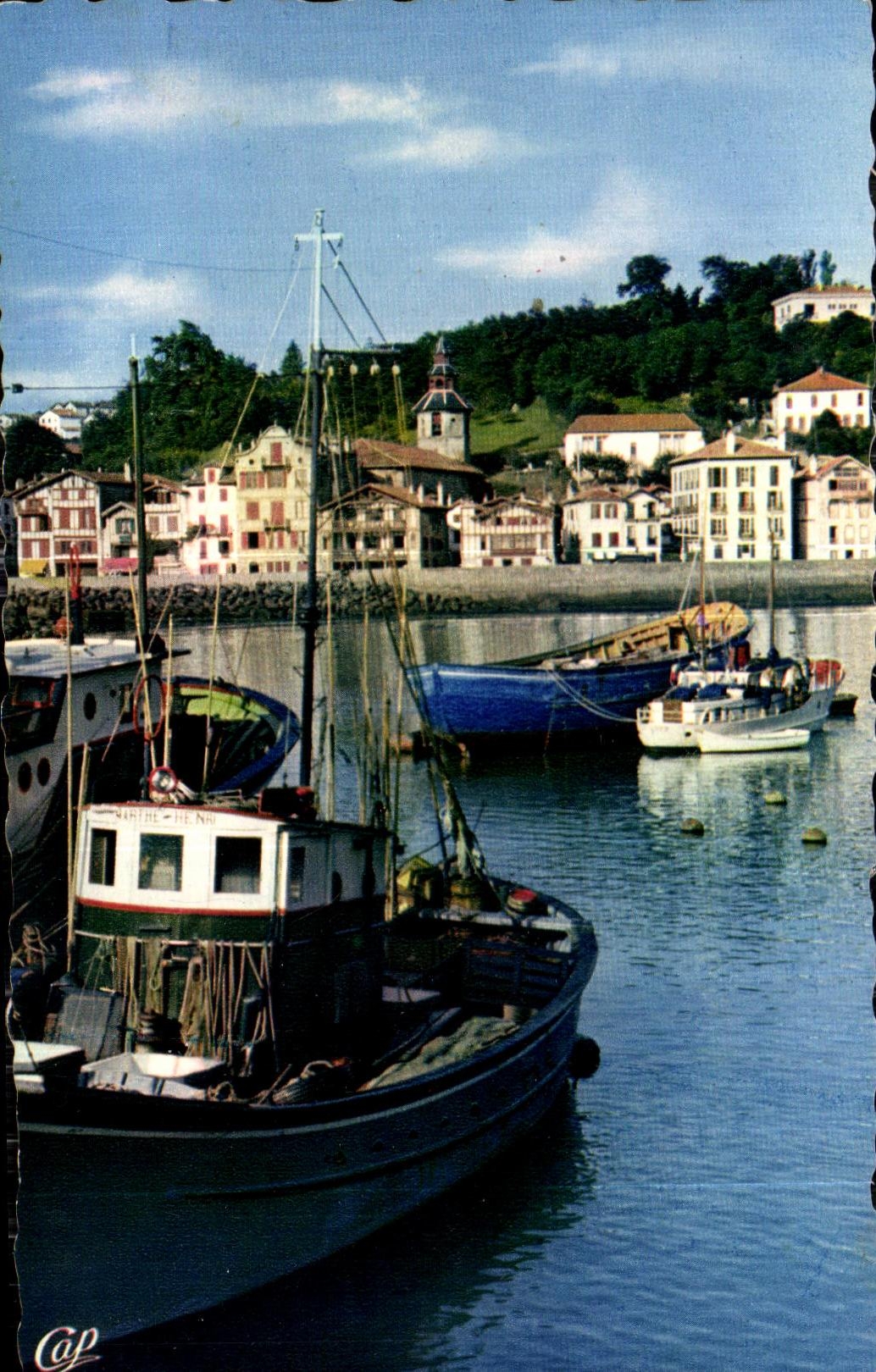 Ciboure - Port et Quai Ravel — Ciboure, France — éditeur Mexichrome