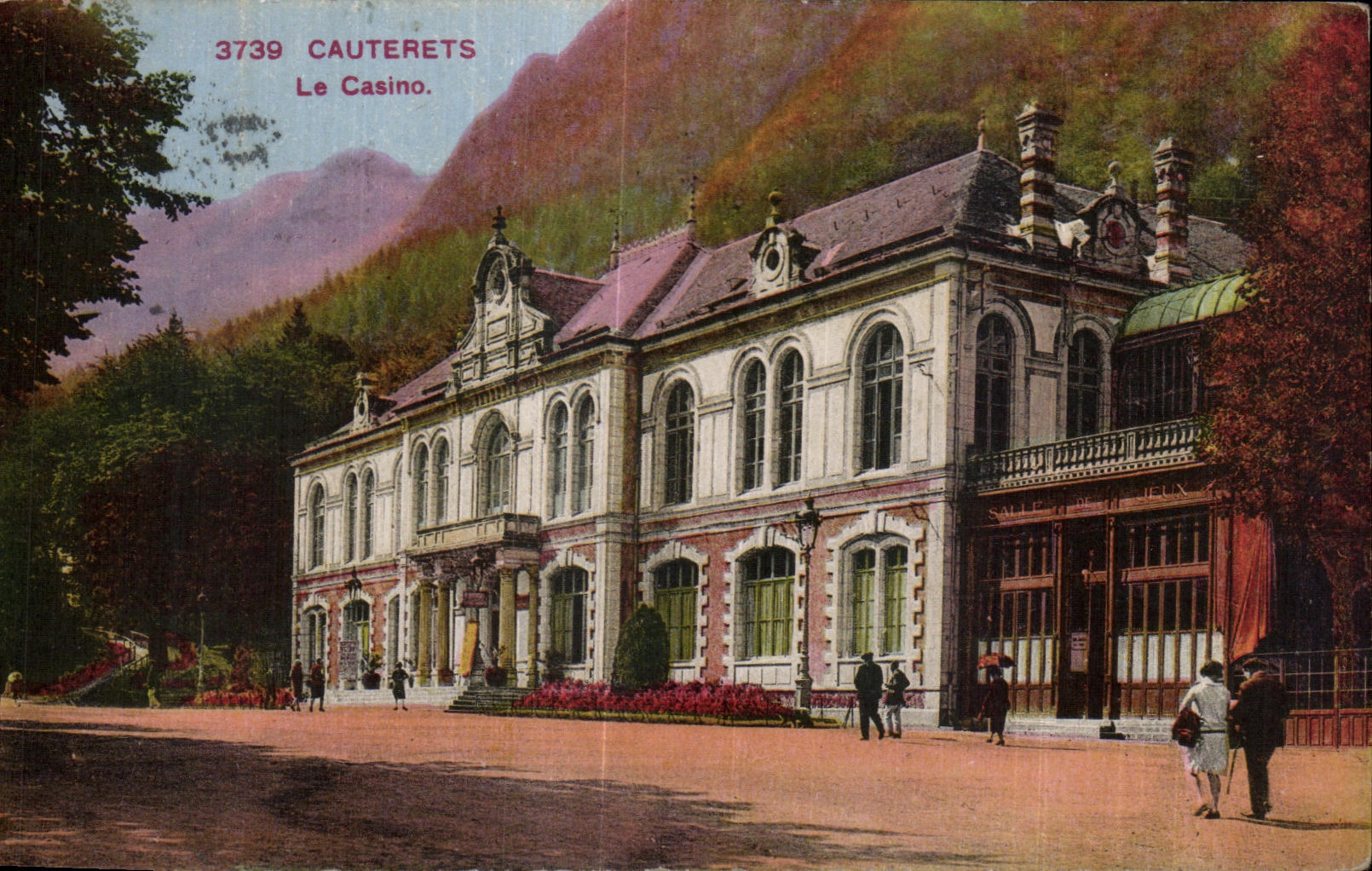 CPA Cauterets Le Casino