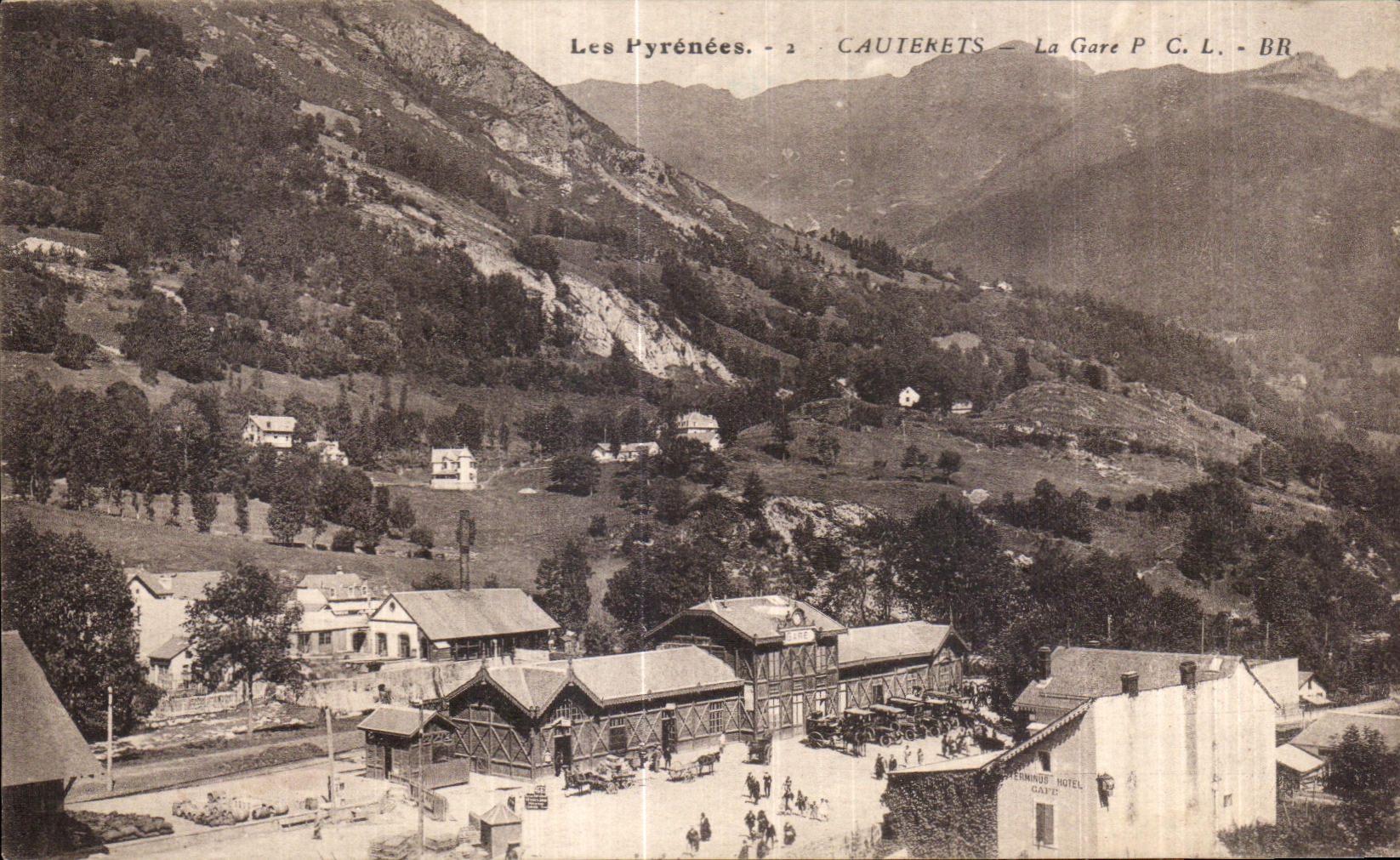 Cauierets — The Station P.C.L. BR — The Pyrenees