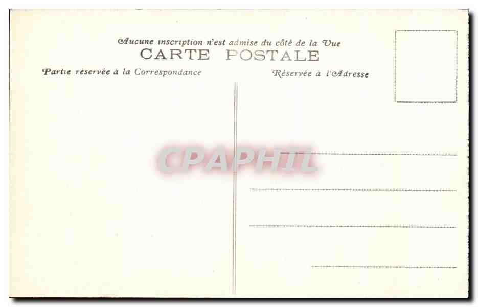 CPA Lourdes (Hautes Pyrenees) L Esplanade pendant la Procession du Saint Sacrement — Verso