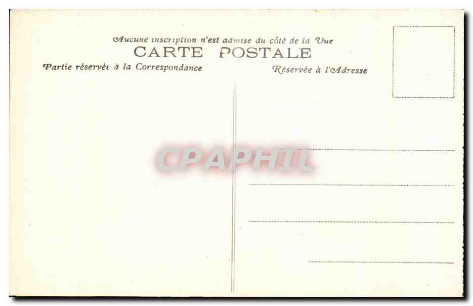 CPA Lourdes (Hautes Pyrenees) Statue de Saint Michel Calvaire breton La Basilique — Verso
