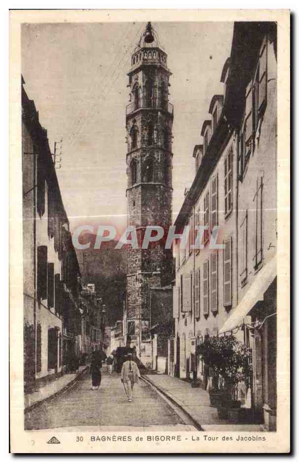 Bagnères-de-Bigorre — La Tour des Jacobins — Verlag: Cî des Arts Photomécaniques