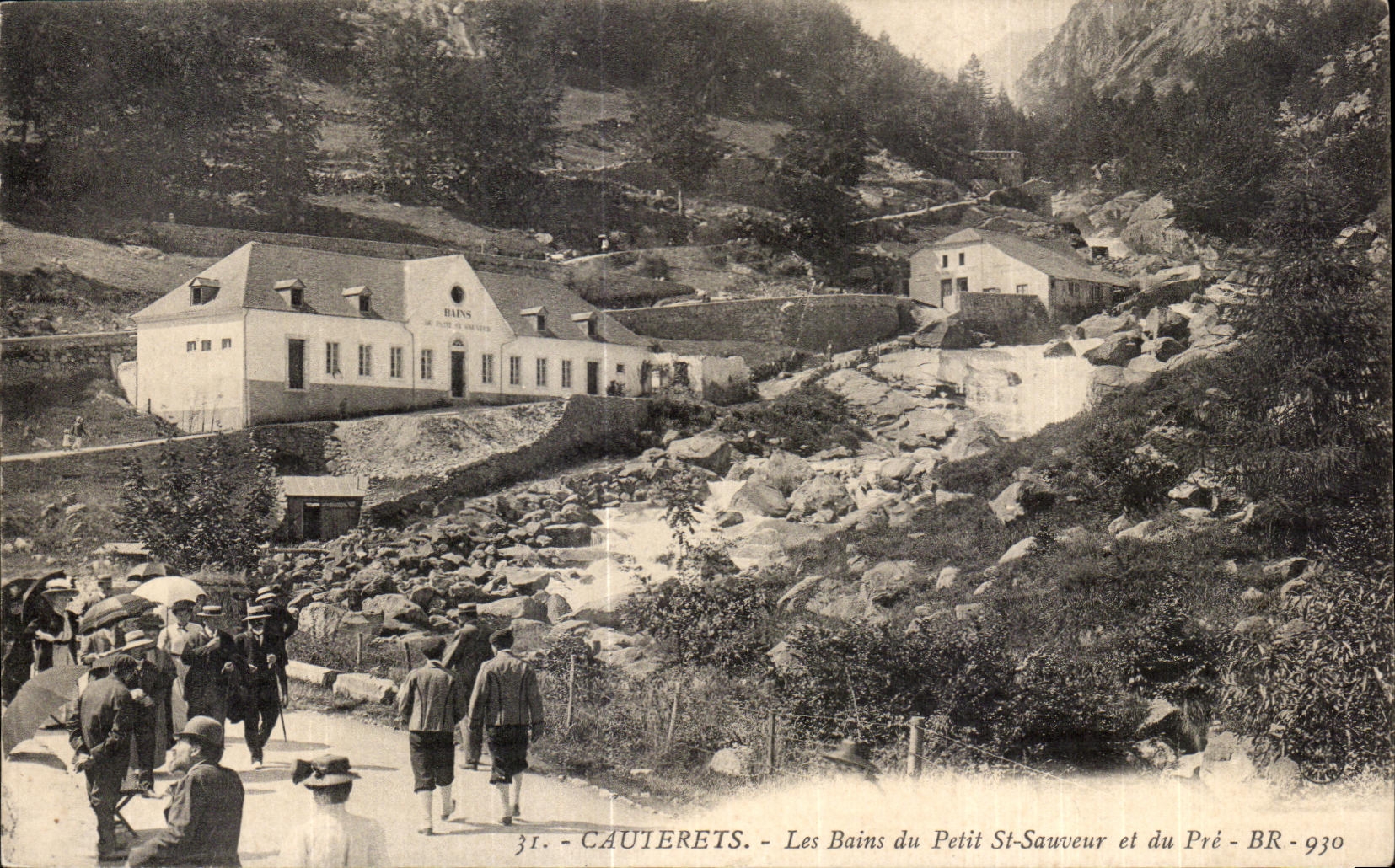 Cauterets - Les Bains du Petit St-Sauveur et du Pré - BR-930