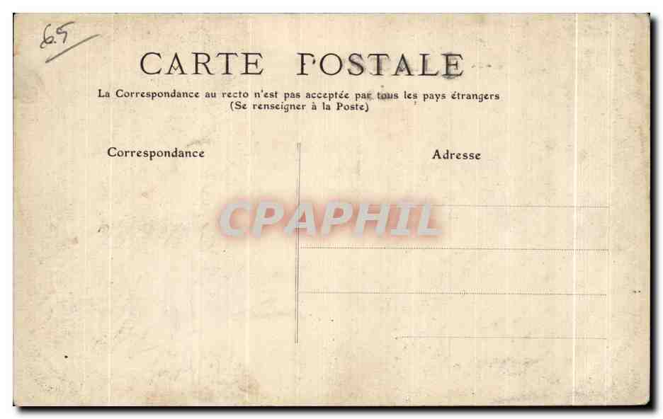 Bagnères-de-Bigorre — Souvenir of Bagnères-de-Bigorre — MT L n°404 — Back