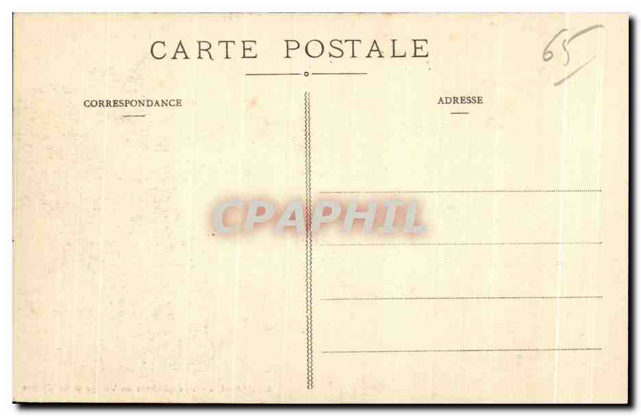 CPA Les Pyrenees Gavarnie Vue generale du Village et du Cirque — Verso