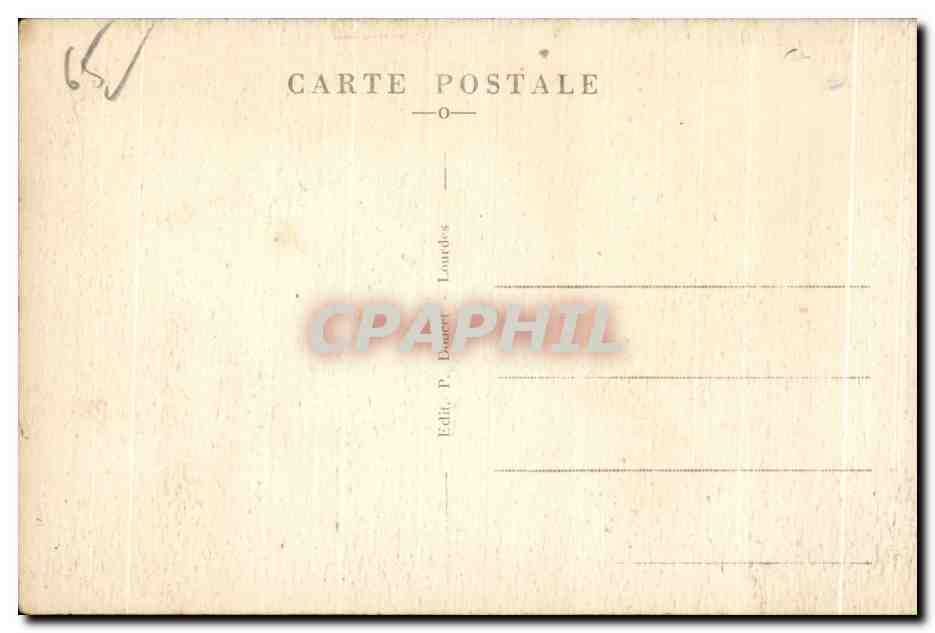 Bartrès — Vue Générale — P. Doucet, Lourdes — Verso