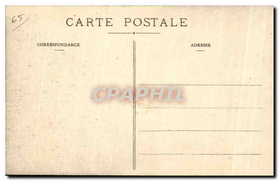CPA Les Pyrenees Gavarnie Le Chaos Attelage — Verso