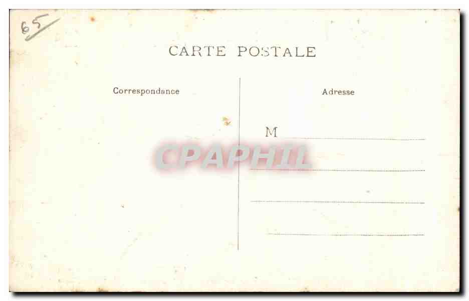CPA Les Pyrenees Gavarnie Vue generale du Village et du Villiage et du Cirque — Verso